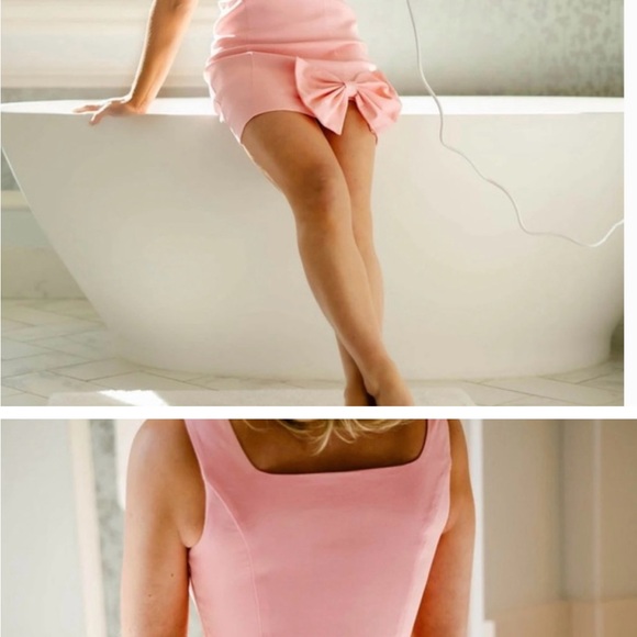 Madison dress VICI Elegant Pink Bow - Picture 2 of 3